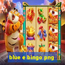 blue e bingo png